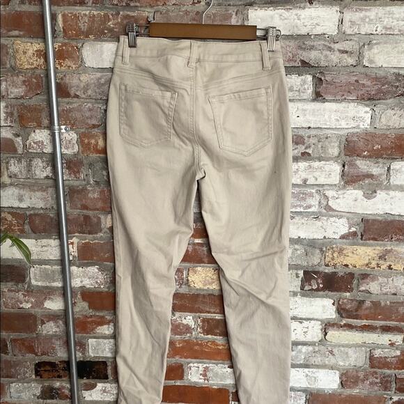 D. Jeans Beige Skinny Jeans Size 4 - Picture 3 of 5